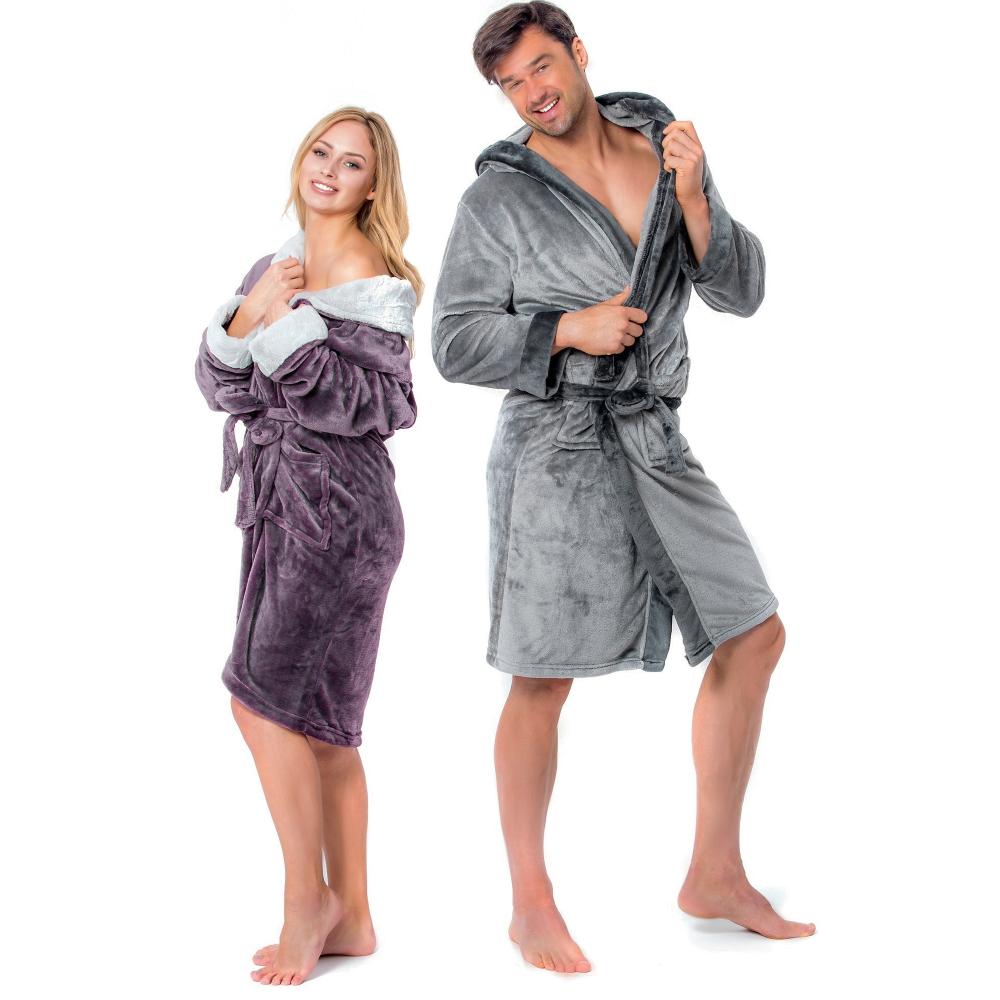 Szlafrok męski Comfort Navy