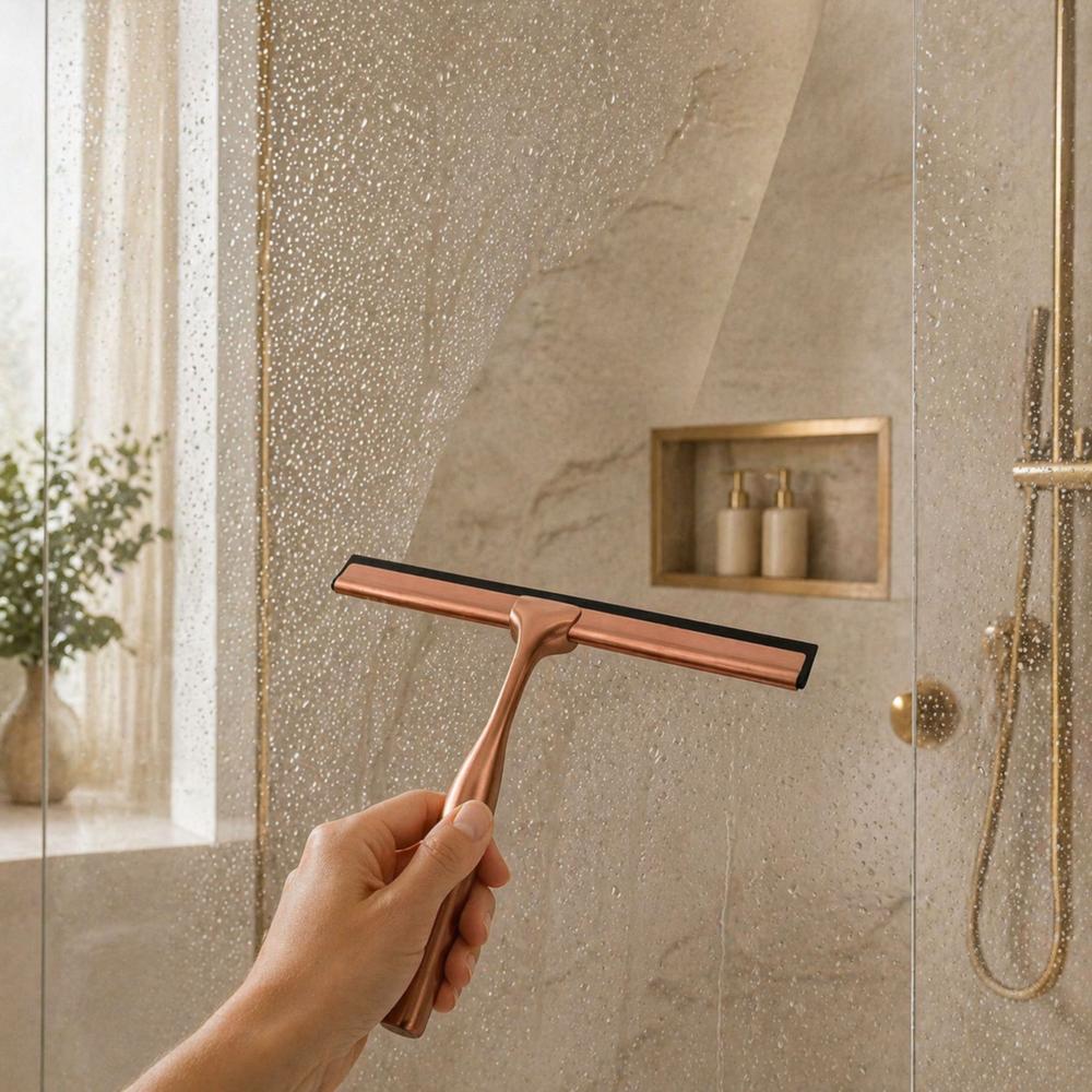 Bathroom squeegee Brush Copper