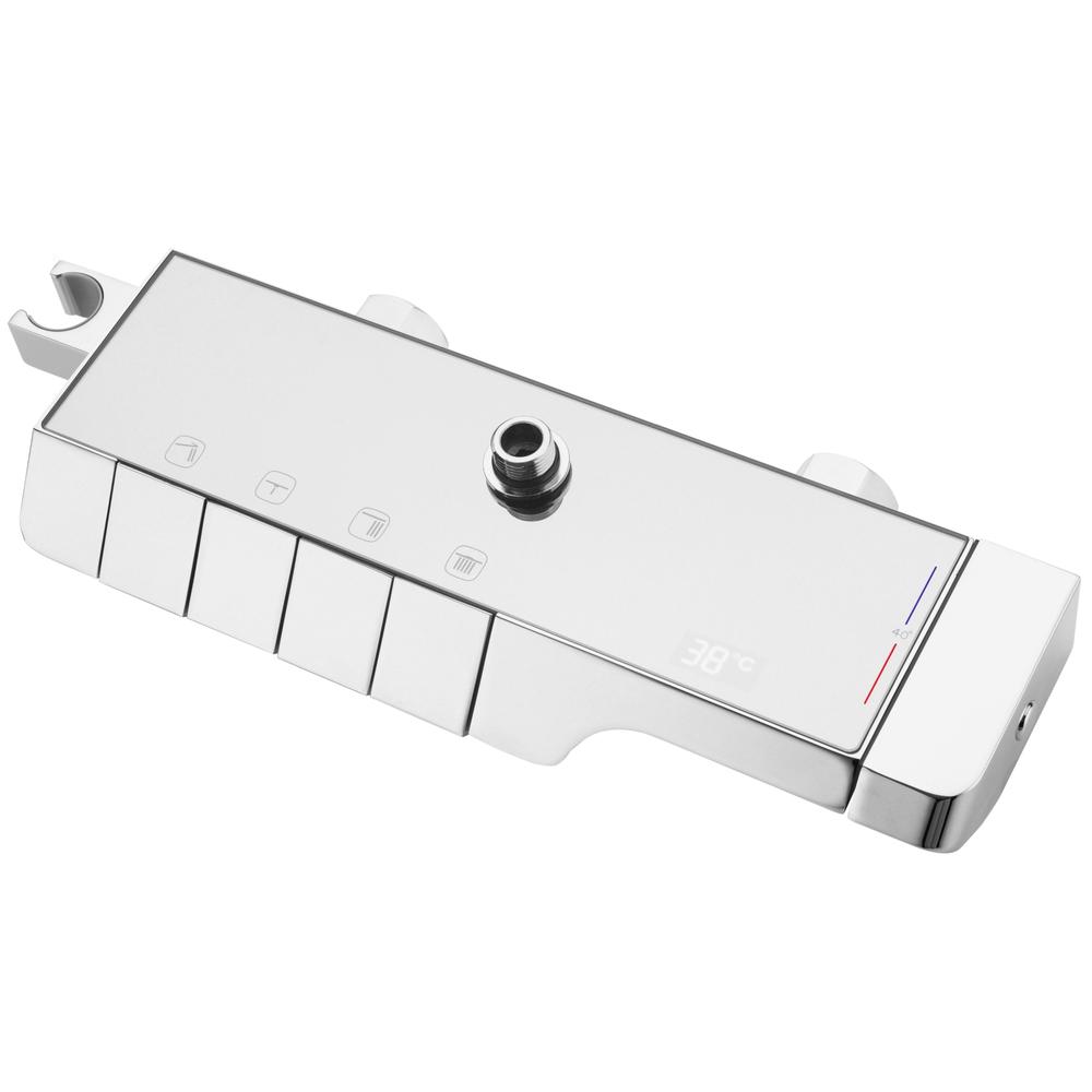 REA ROB Chrome dušas komplekts ar termostatu