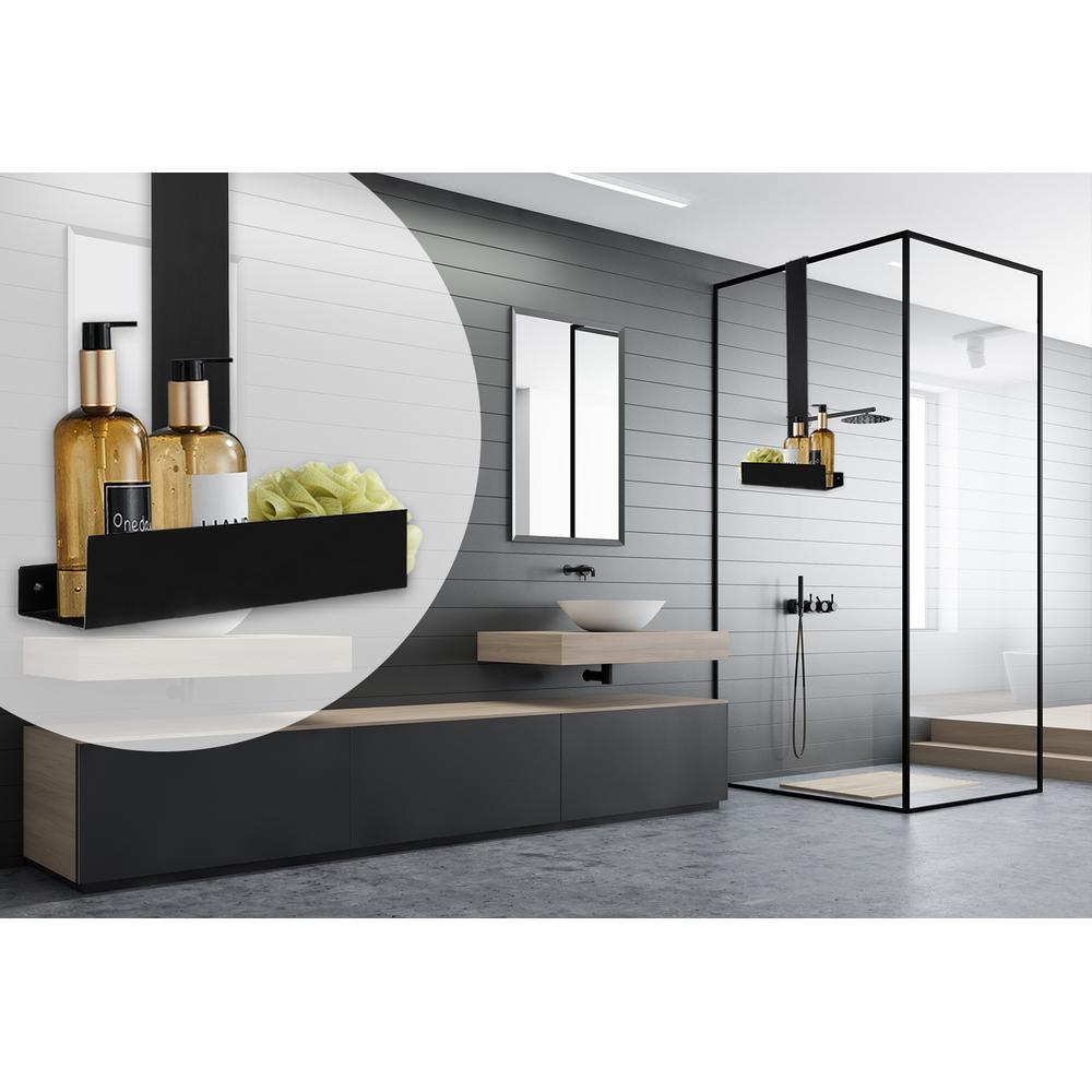 Półka łazienkowa TORI Black