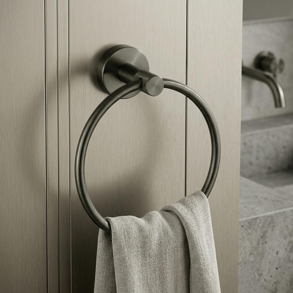 Bathroom hanger Ring 6610 Modern Titan