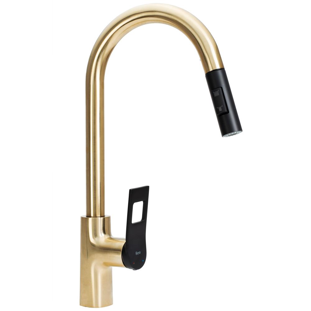 Kuhinjski mešalnik Rea SOUL Črna/zlata brušena