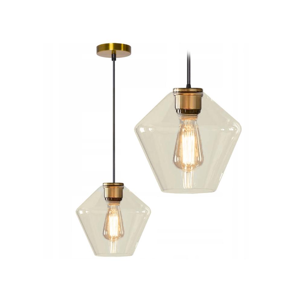 Deckenlampe Glas APP439-1CP Amber