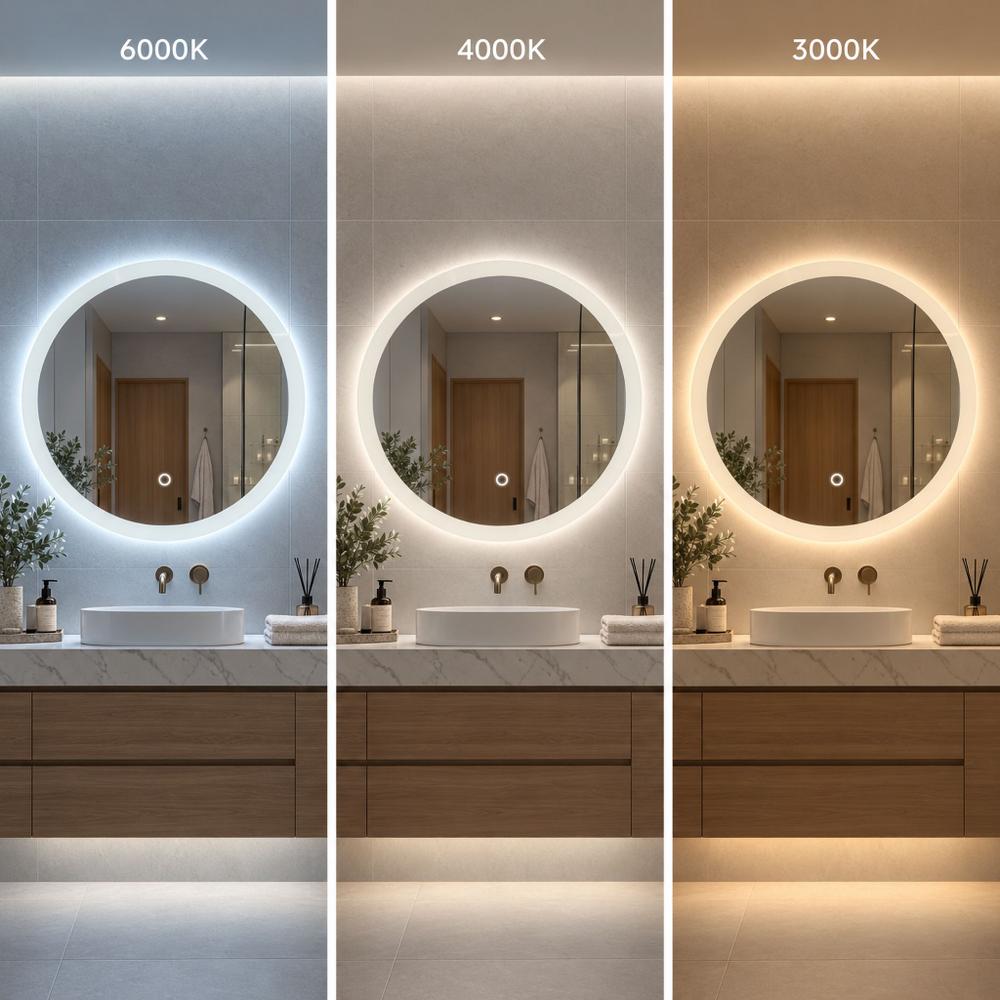 Lustro ścienne LED YH-BL-1 50 cm