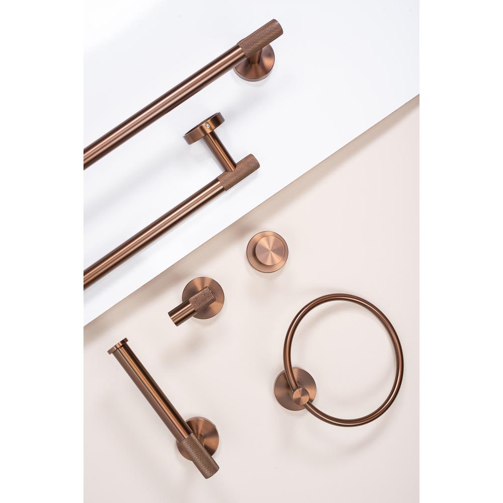 Portarrollos de papel higiénico 6611 Modern Brush Copper