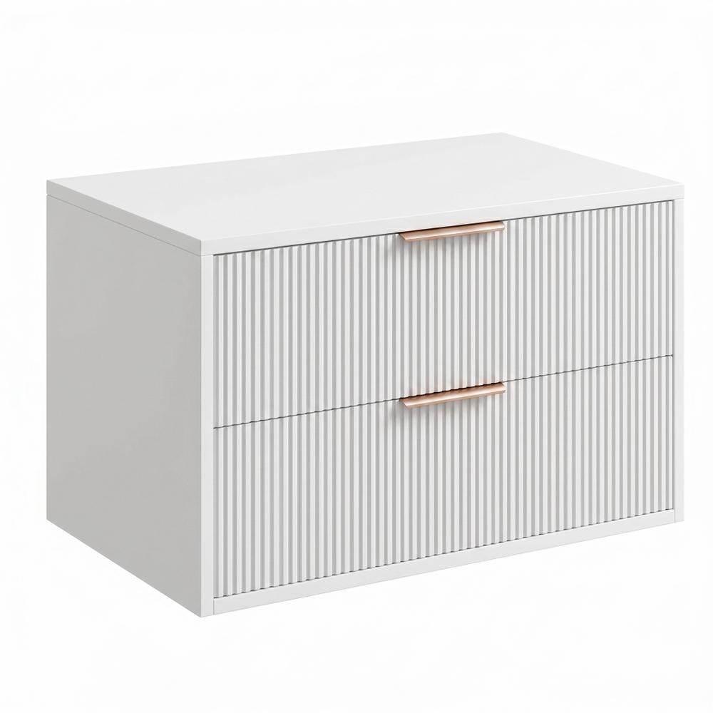 Kúpeľňová skrinka pod umývadlo Rea Mono 80cm White