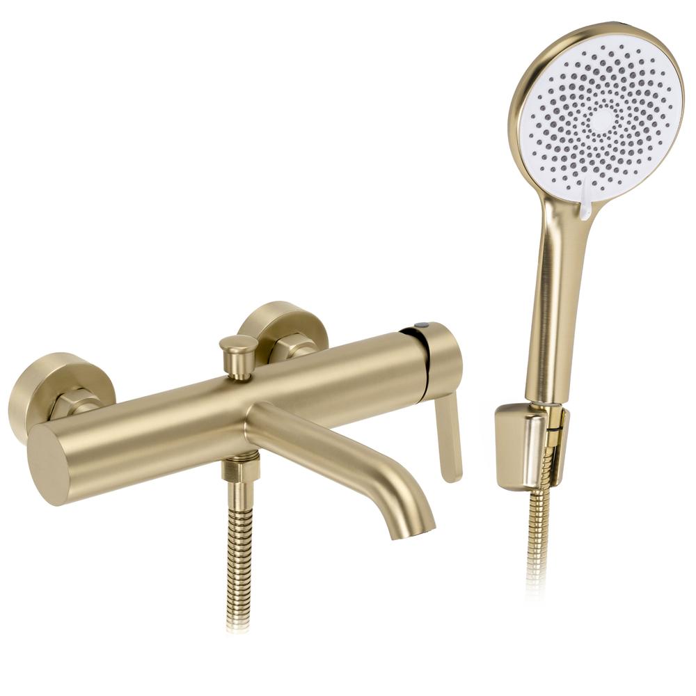 Baterie pentru cadă REA Ontario Side Brush Gold