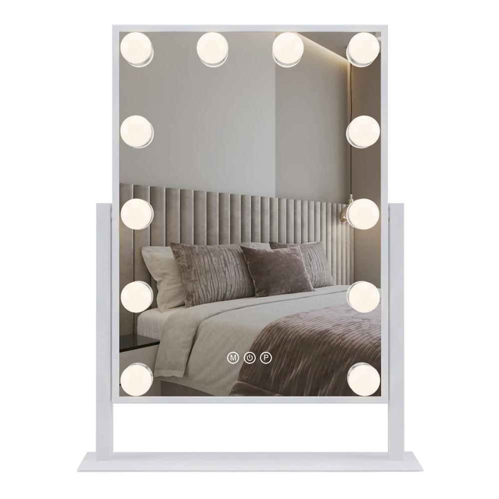 Lustro LED Style Białe 30x40