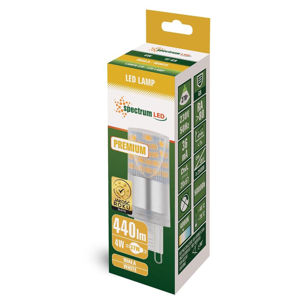 Glühbirne LED neutral G9 4W 230V PREMIUM 14434