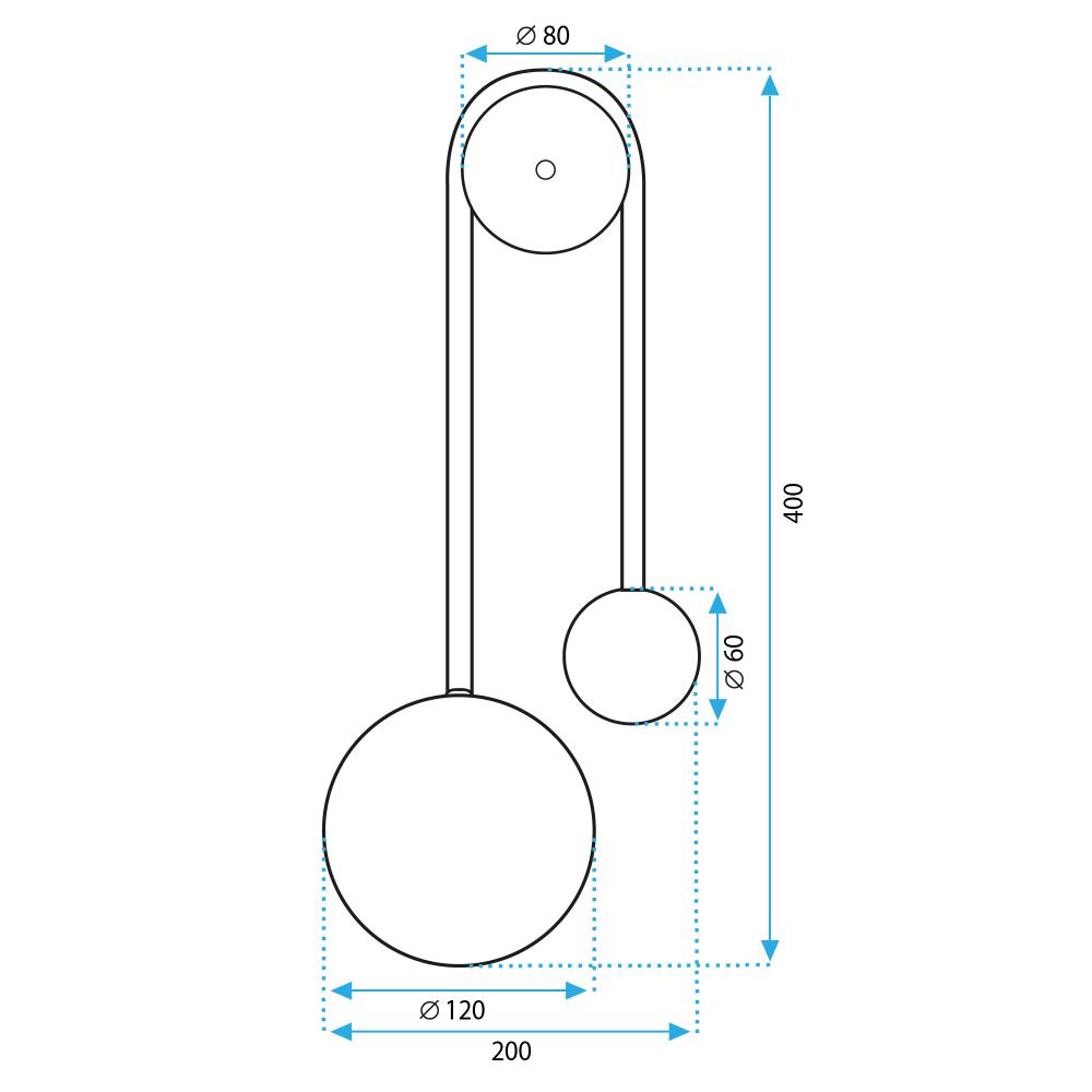 Wandlampe APP1474-W GOLD