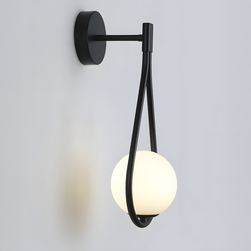 Wandlampe G093-1W Black White