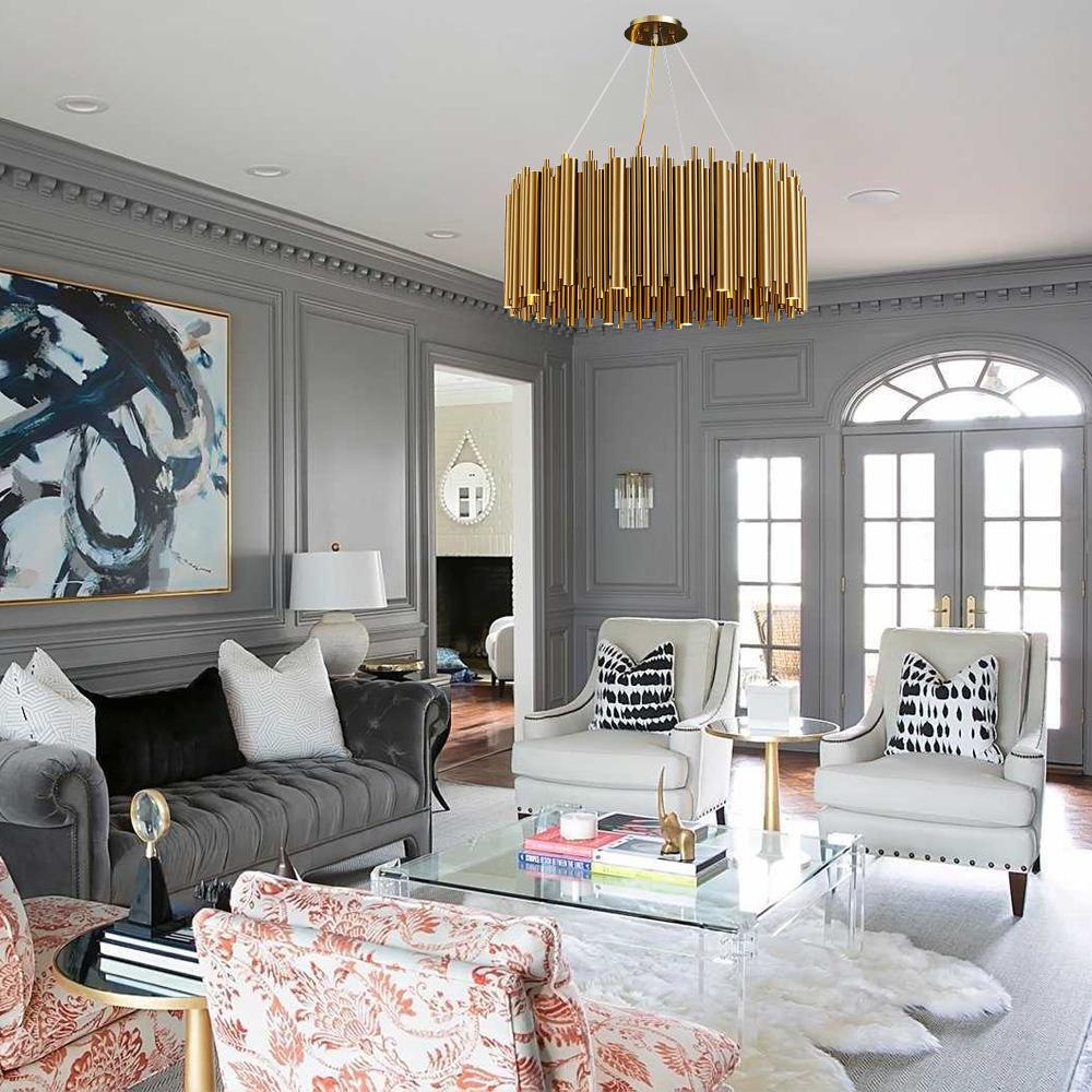 Goldene Deckenlampe APP1560-12CP