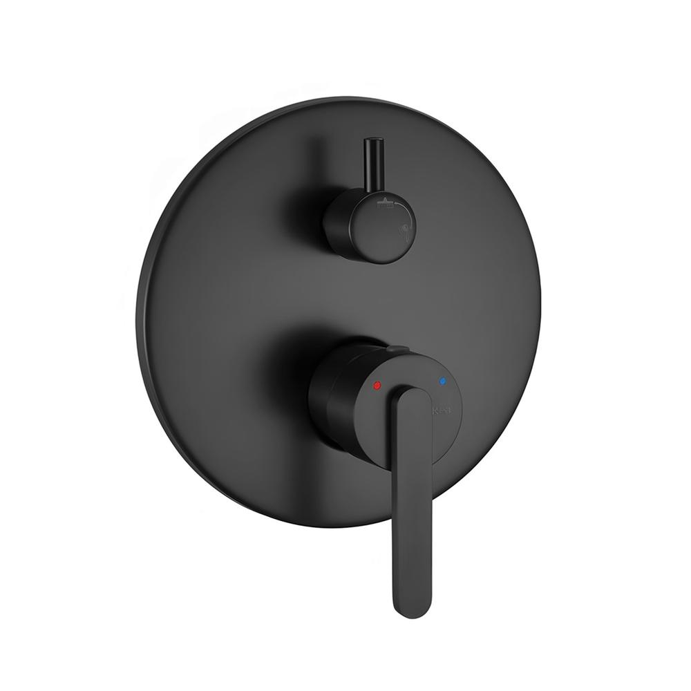 Podomítková sprchová sada Rea Ontario Black + BOX