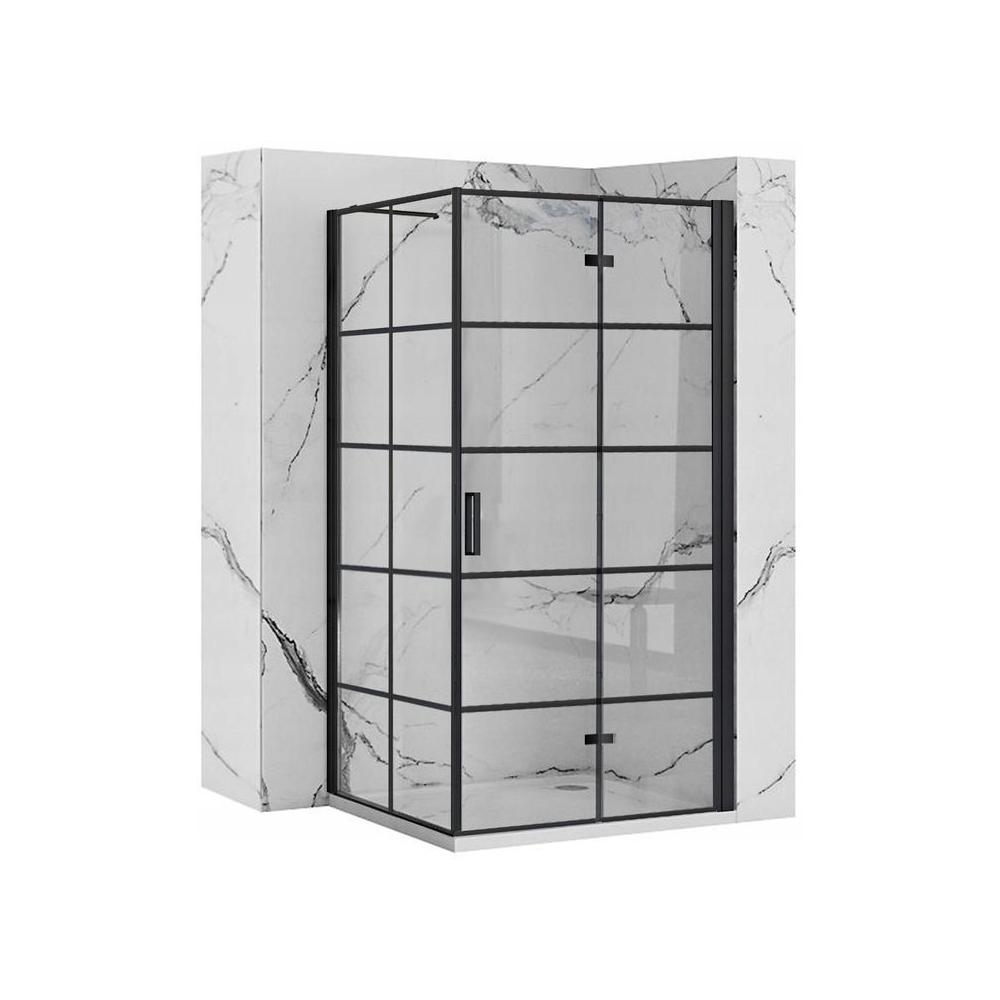 Душова кабіна Rea Molier Black 110x90