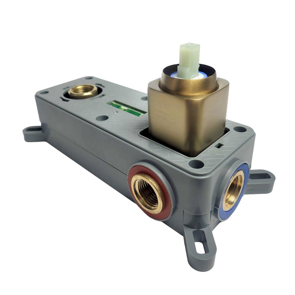 Смесител за вграждане REA Arlo Brush Gold