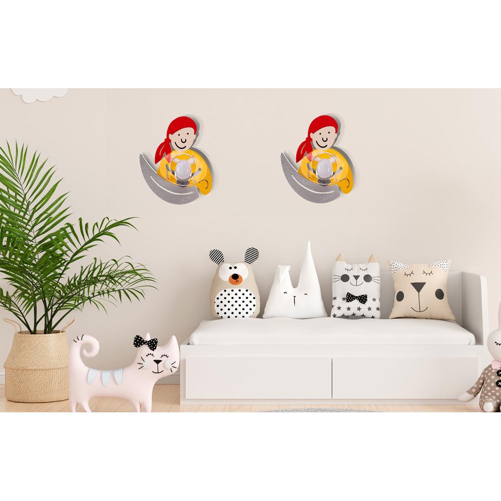 Wandlampe PIRATE YELLOW 4717