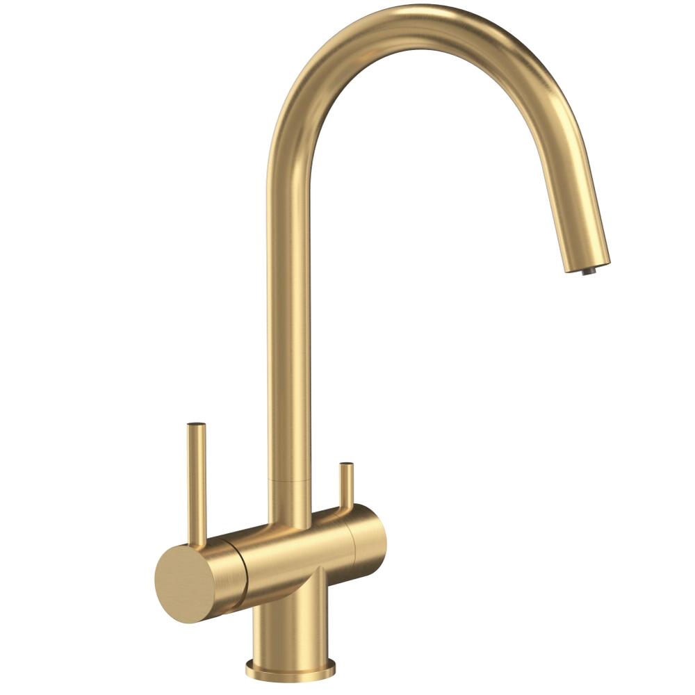 Robinet de cuisine REA Caren BRUSH GOLD