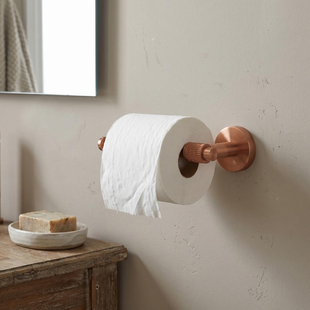 Portarrollos de papel higiénico 29105 Rivo Brush Copper