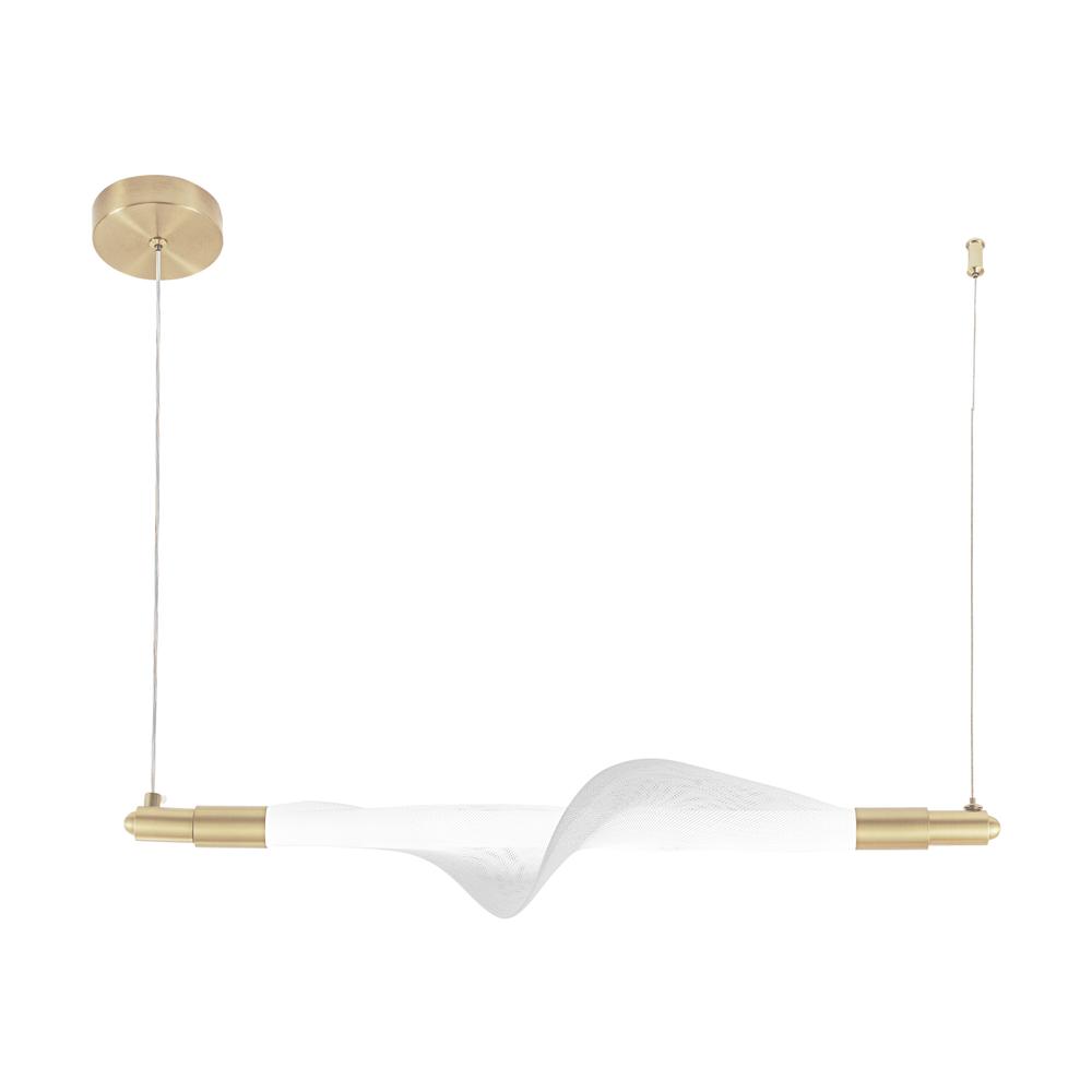 Lampe LED G011-CP WHITE/GOLD