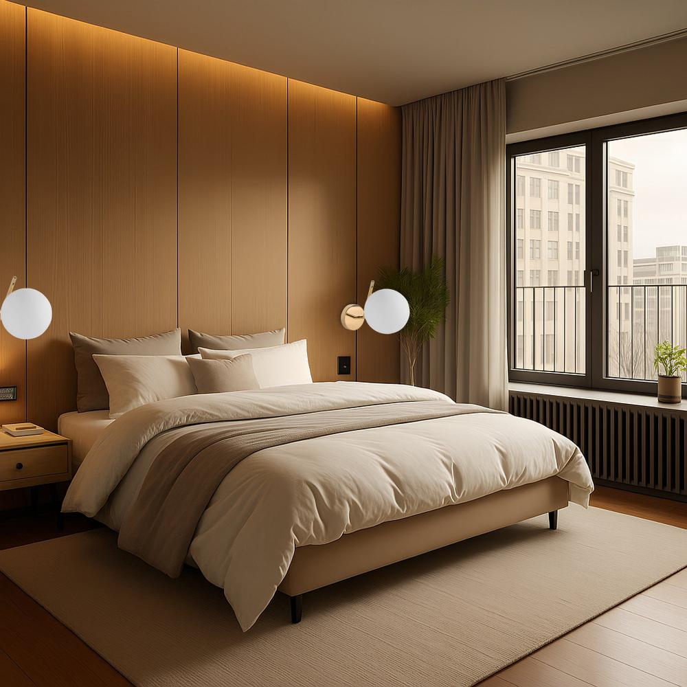 Wandlampe G100-1W GOLD