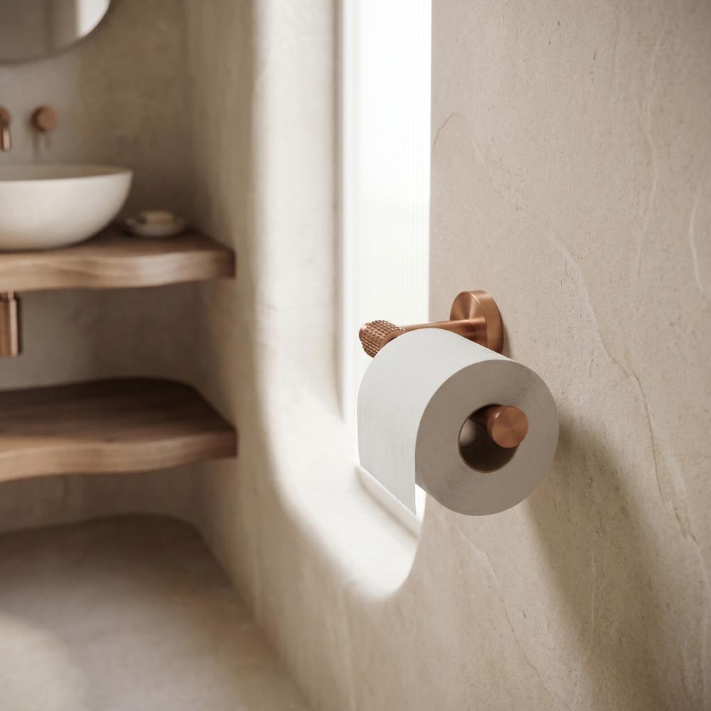 Portarrollos de papel higiénico 29105 Rivo Brush Copper