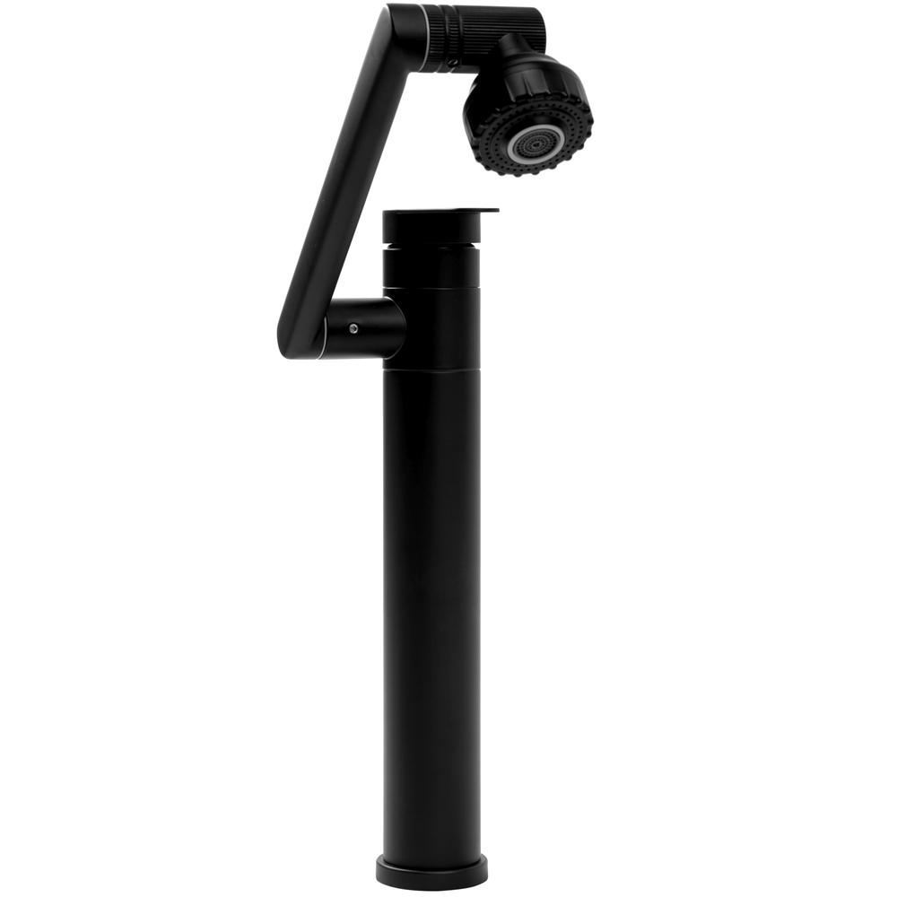 Bathroom faucet Rea PACO Black High