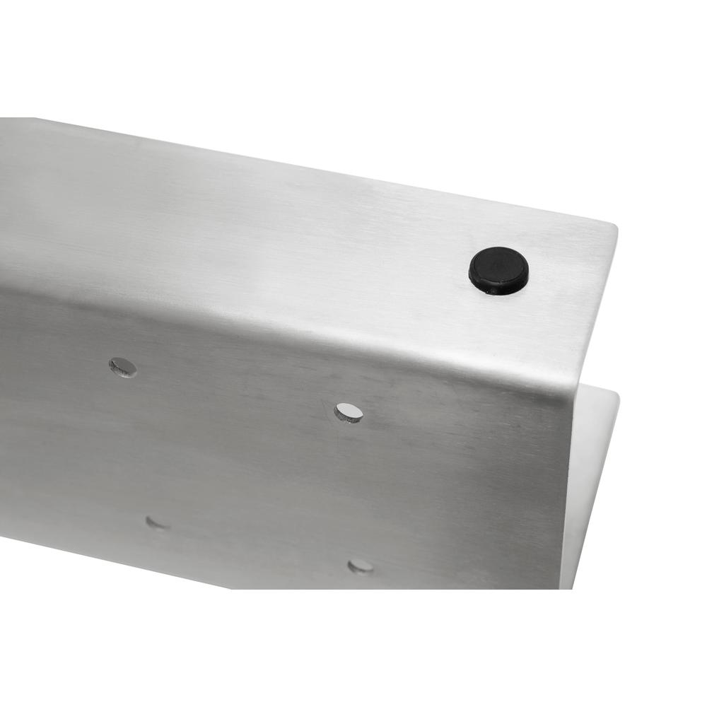 Półka łazienkowa TORI Nickel brushed INOX