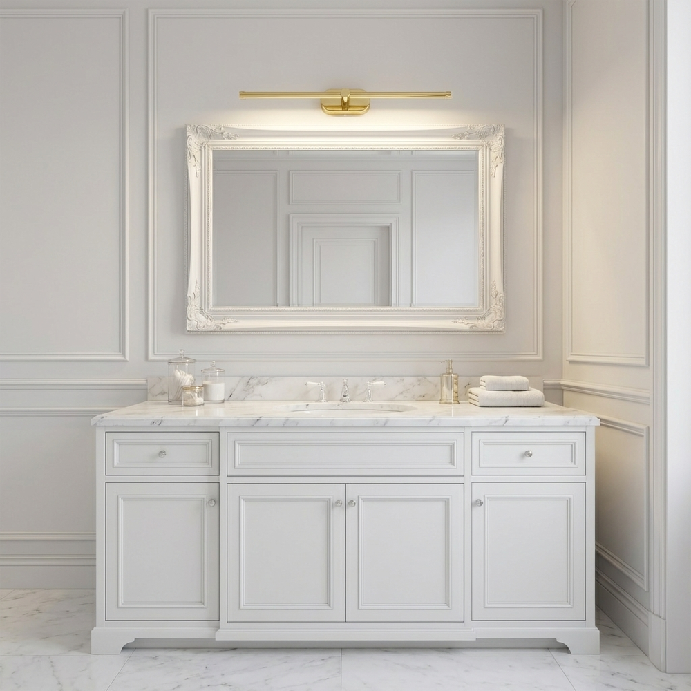 Kinkiet łazienkowy LED APP1890-1W 60 cm Złoty