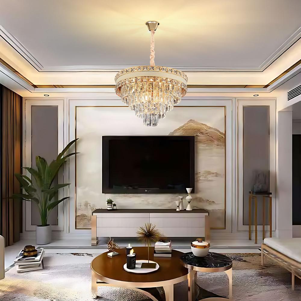 Hängelampe Cristal G048-CP 50CM GOLD