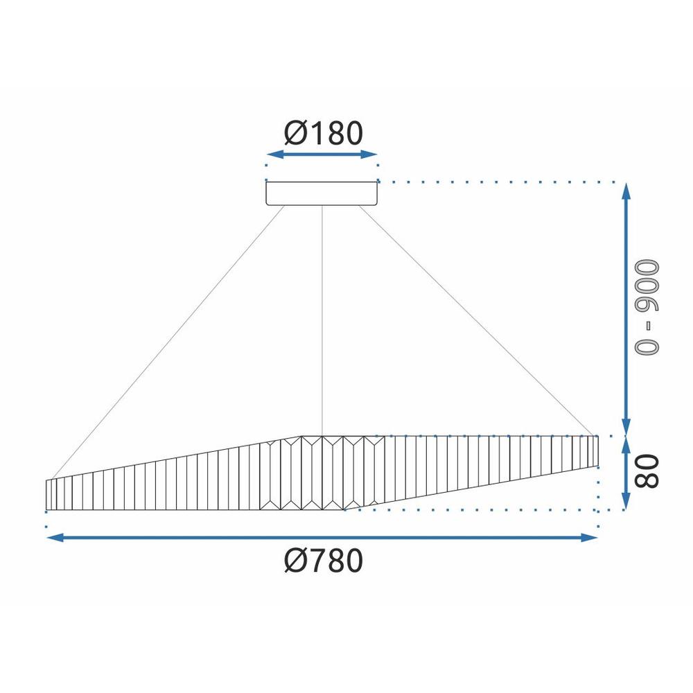 Deckenlampe APP1202-CP