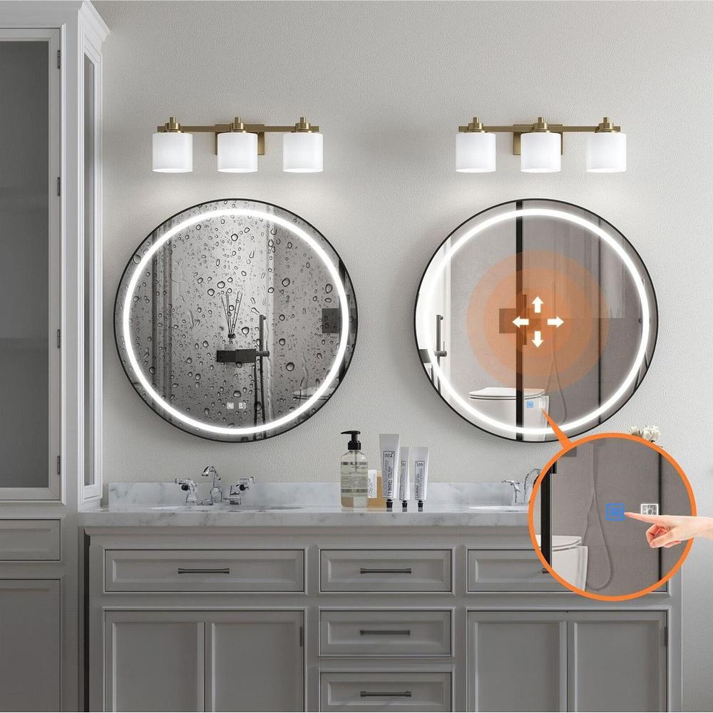 LUSTRO ŚCIENNE LED 80cm MMJ Black