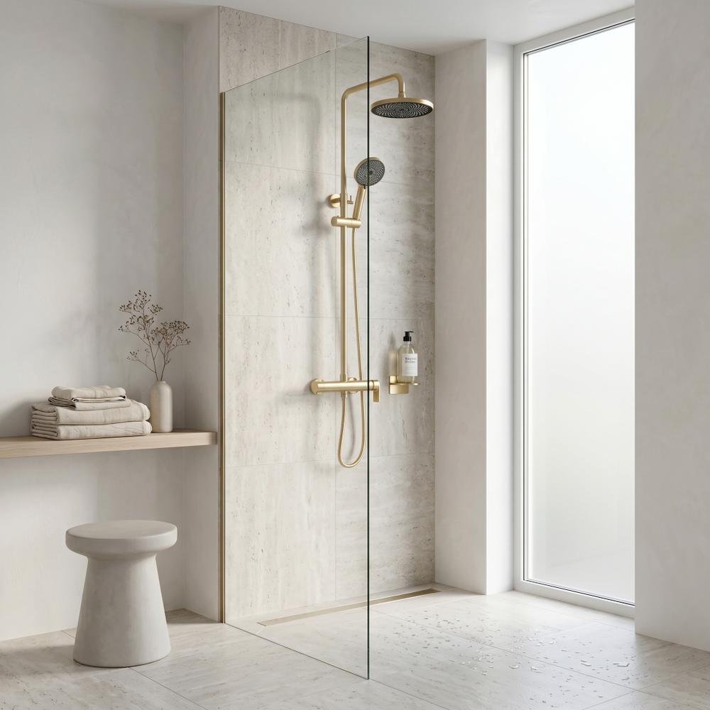 σετ ντους Rea Hunter Brush Gold