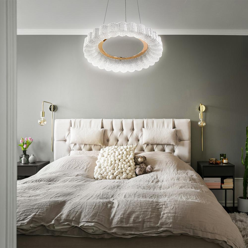 Lampe LED MS018-CP ROSE GOLD 40cm