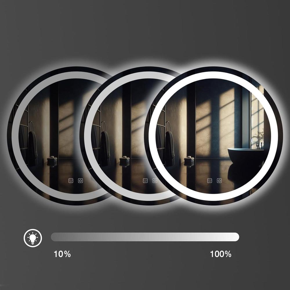 LED sienas spogulis 60cm BAS