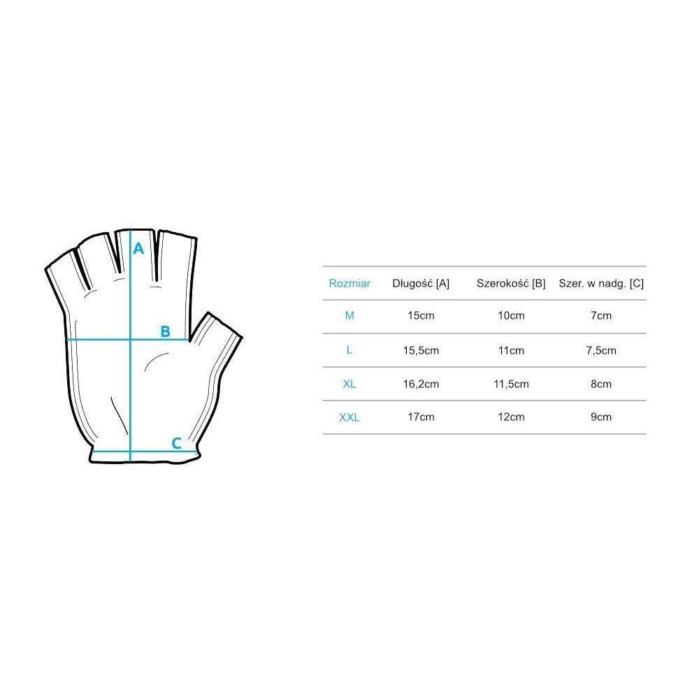 Rękawiczki treningowe Pro White/Black