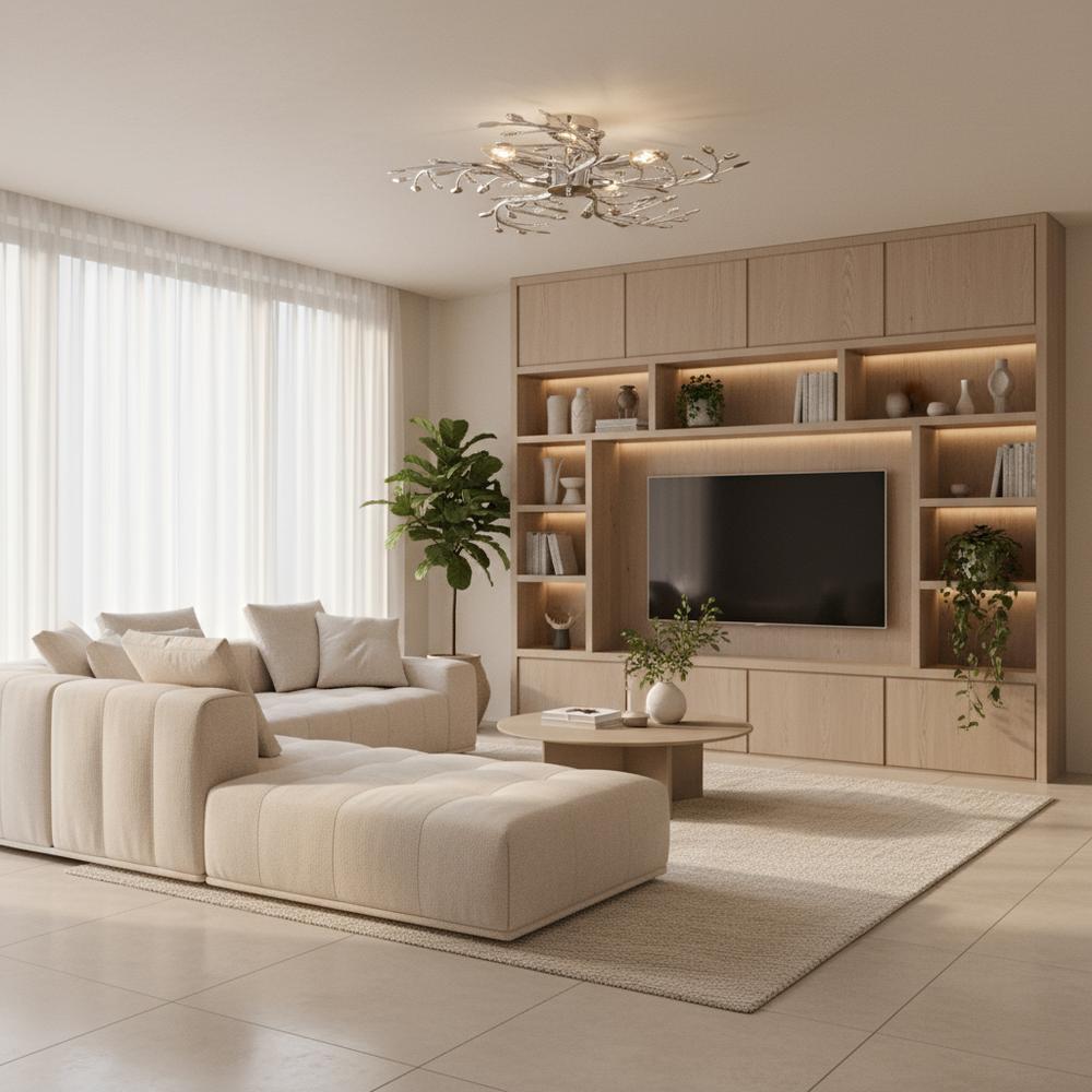 Deckenleuchte EBT020-5C CHROME