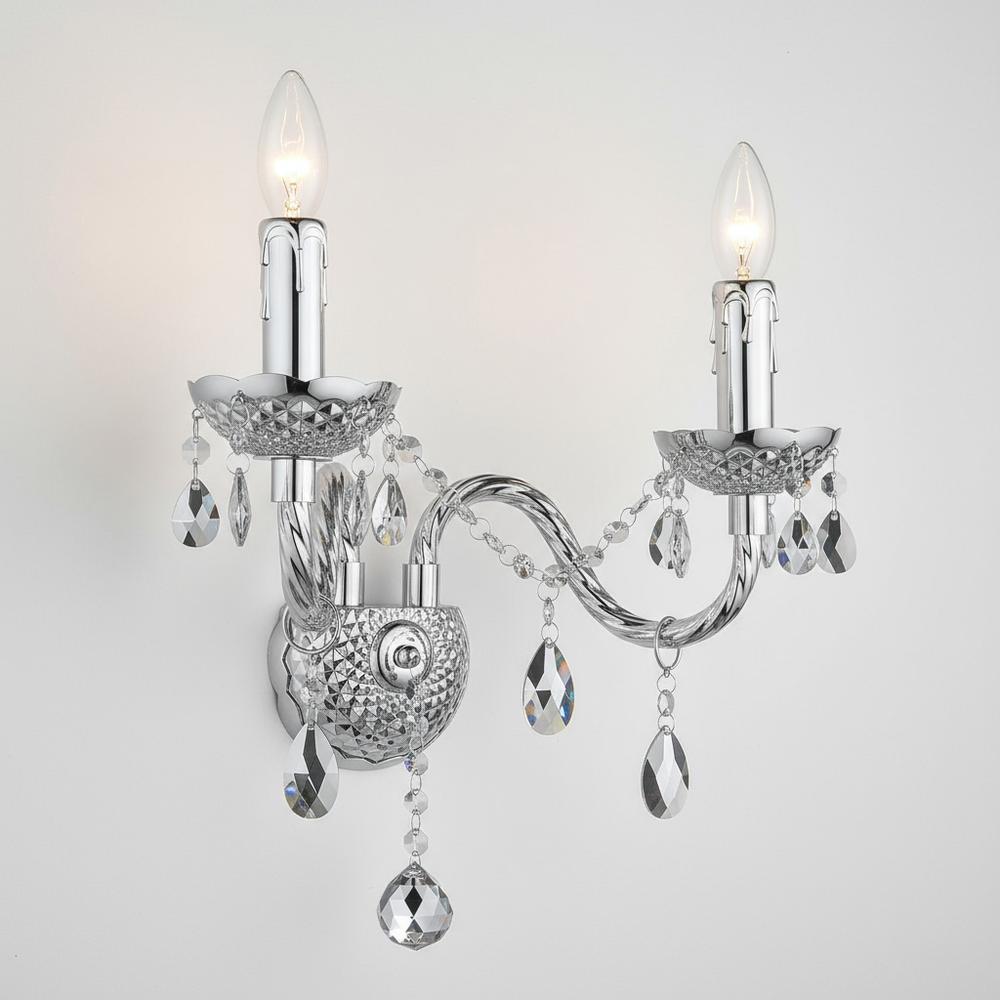 Wandlampe EBT019-2W Chrome