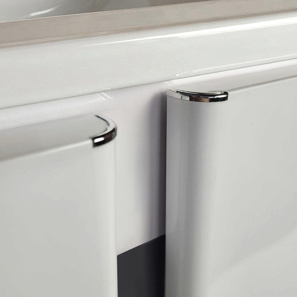 Set di mobili da bagno con lavabo Tula 60cm White