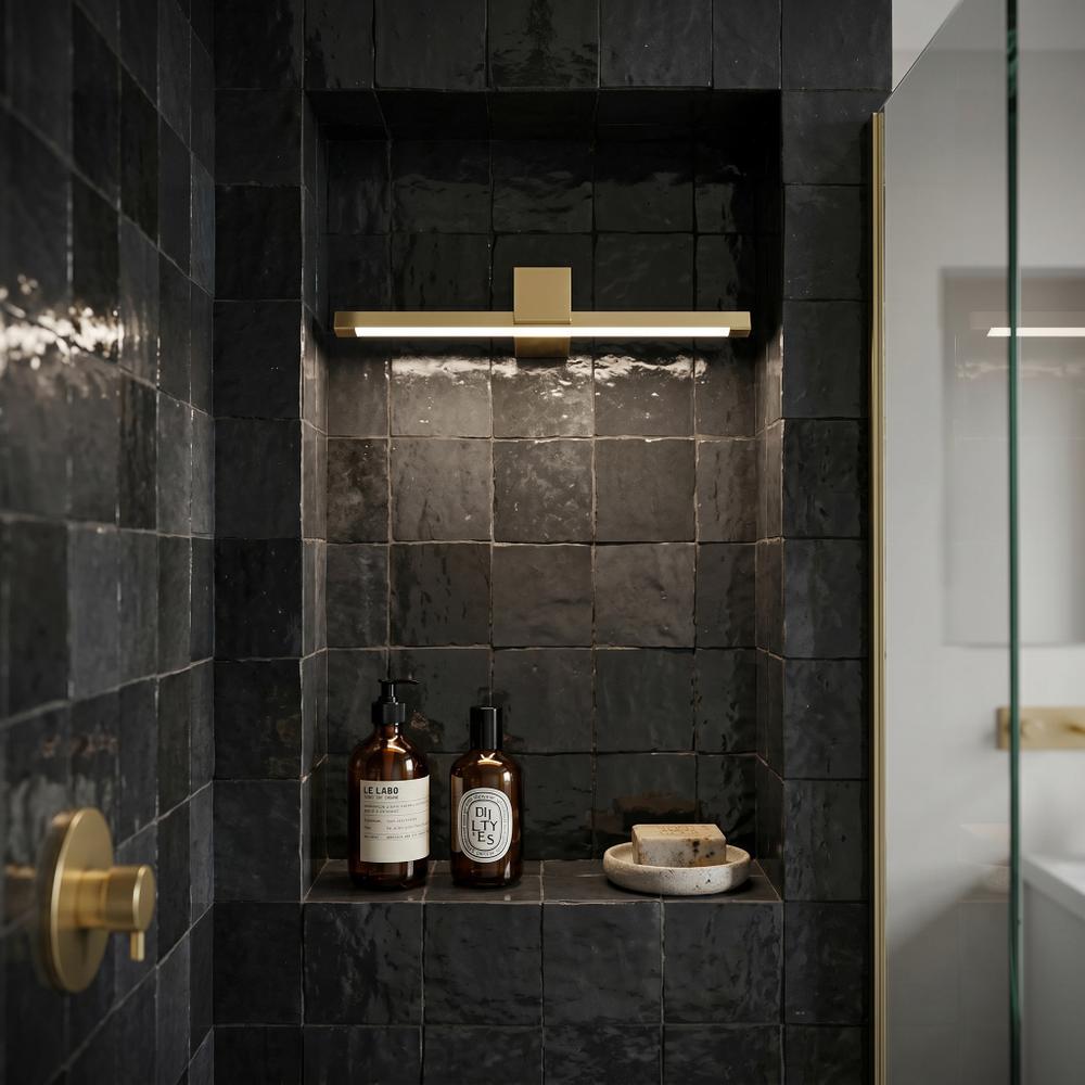 Aplică LED pentru baie SWE043-1W 40cm GOLD