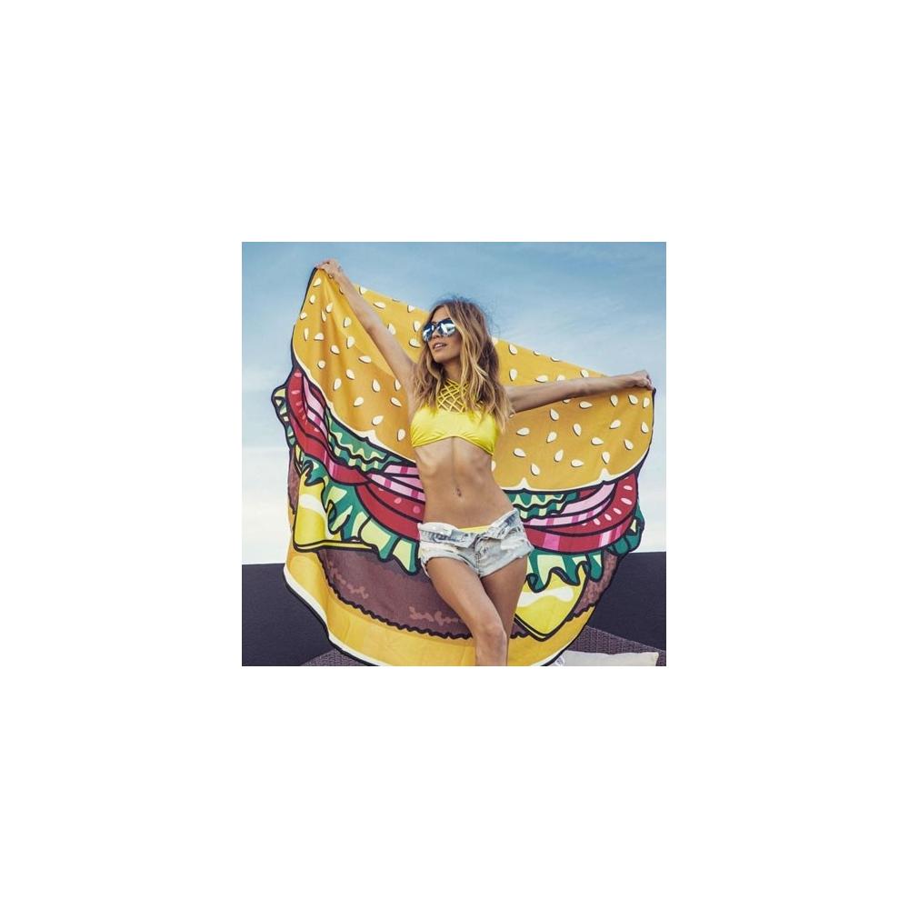 Ręcznik plażowy Hamburger 150 cm