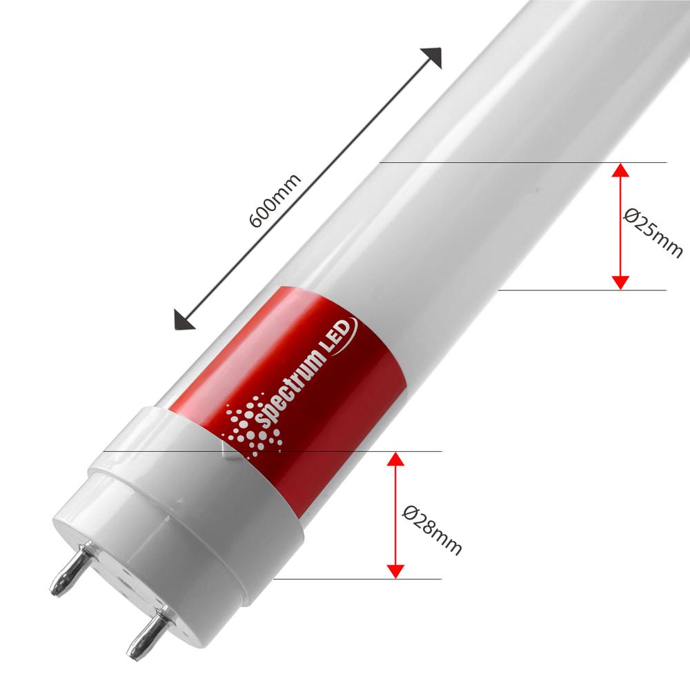 LED-Röhren / LED-Leuchtstoffröhren Neutral White 60CM T8 230V 8,5W WOJ+22301
