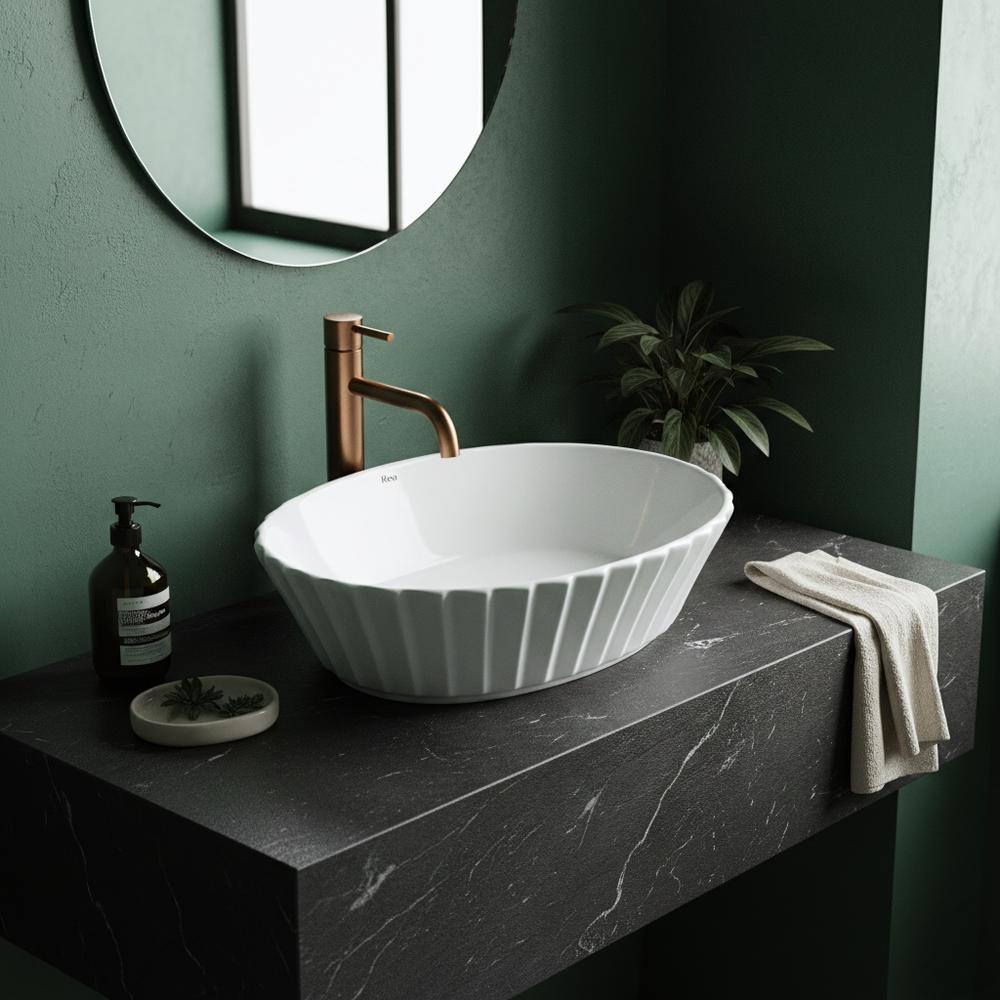 Countertop washbasin Rea Samanta