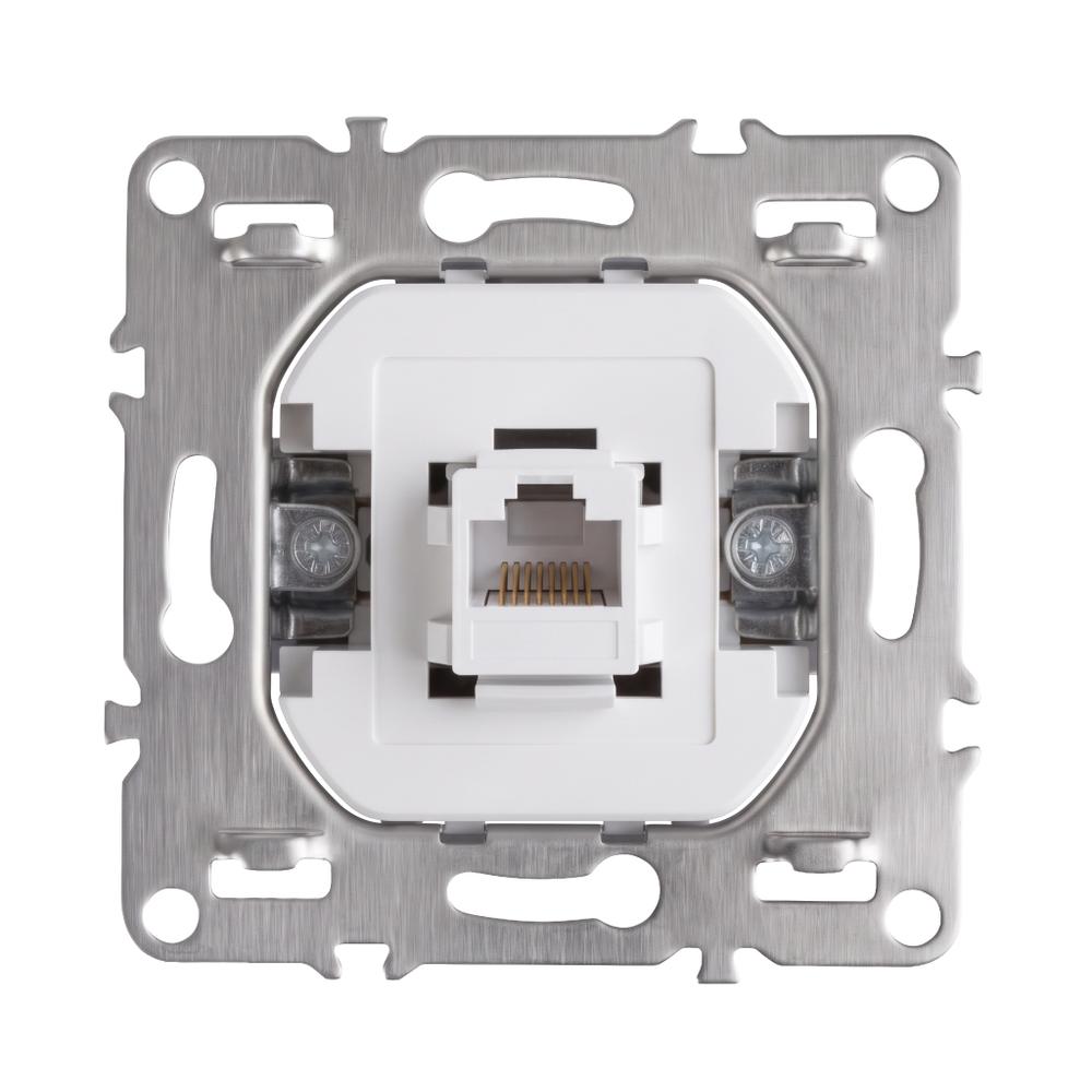 Gniazdo RJ45 OSTE JNH010-S Białe
