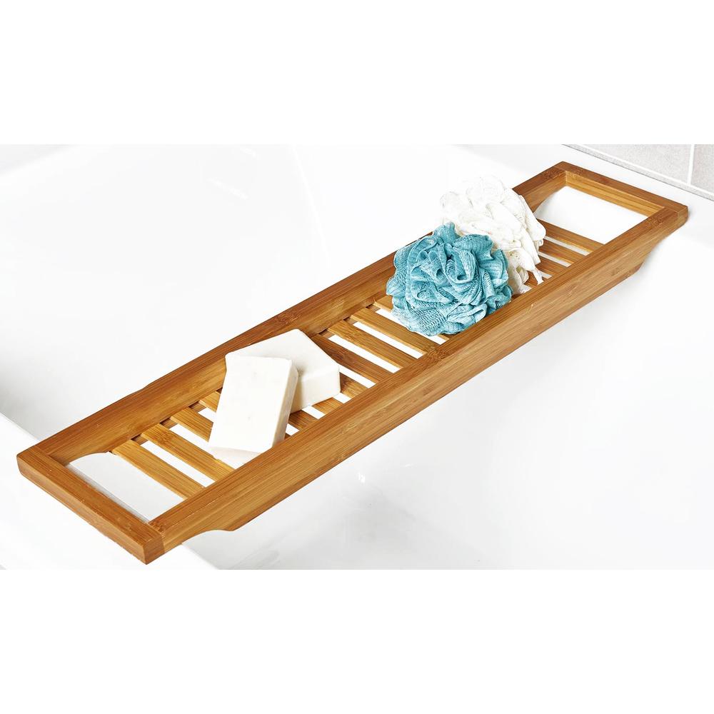 Prateleira de banho de bambu para banheira 391078A BAMBOO