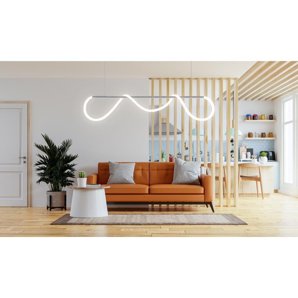 Lampe LED APP855-CP Long Chrom