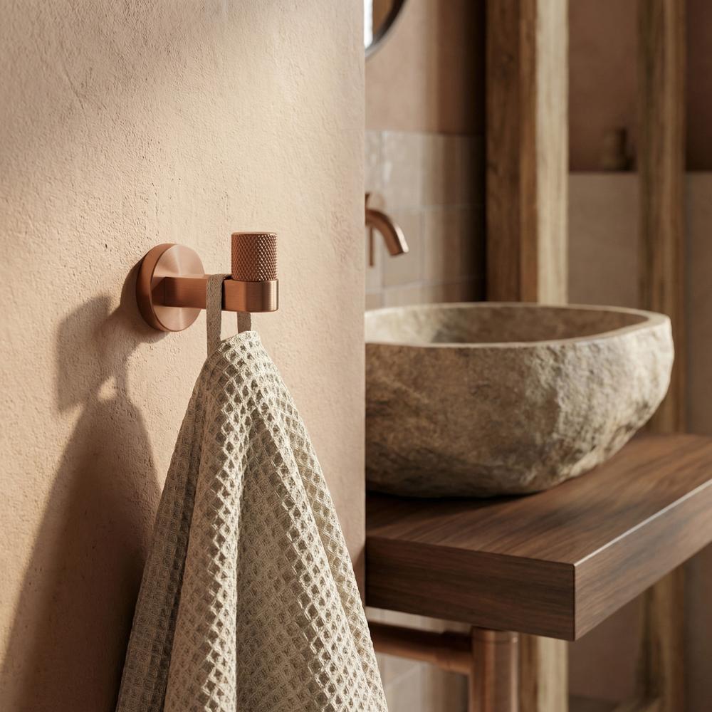 Wieszak łazienkowy 39104 ORI Miedź Szczotkowana