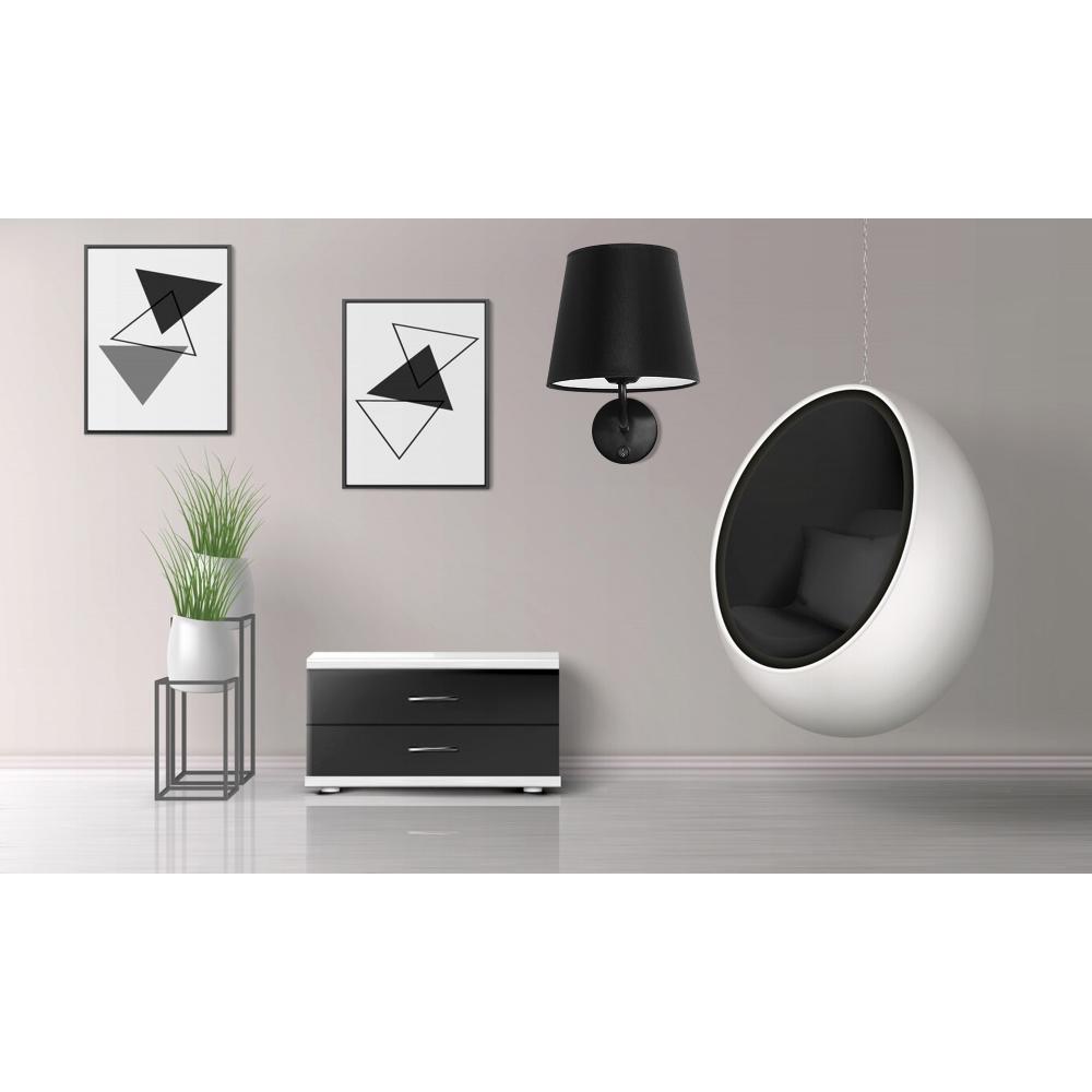 Wandlampe APP1612-1W black