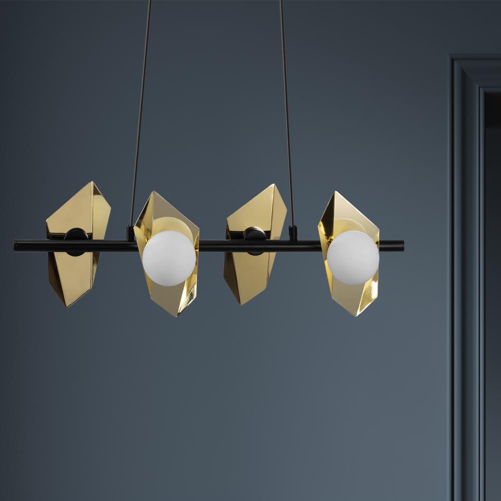 Deckenlampe APP1412-CP BLACK GOLD