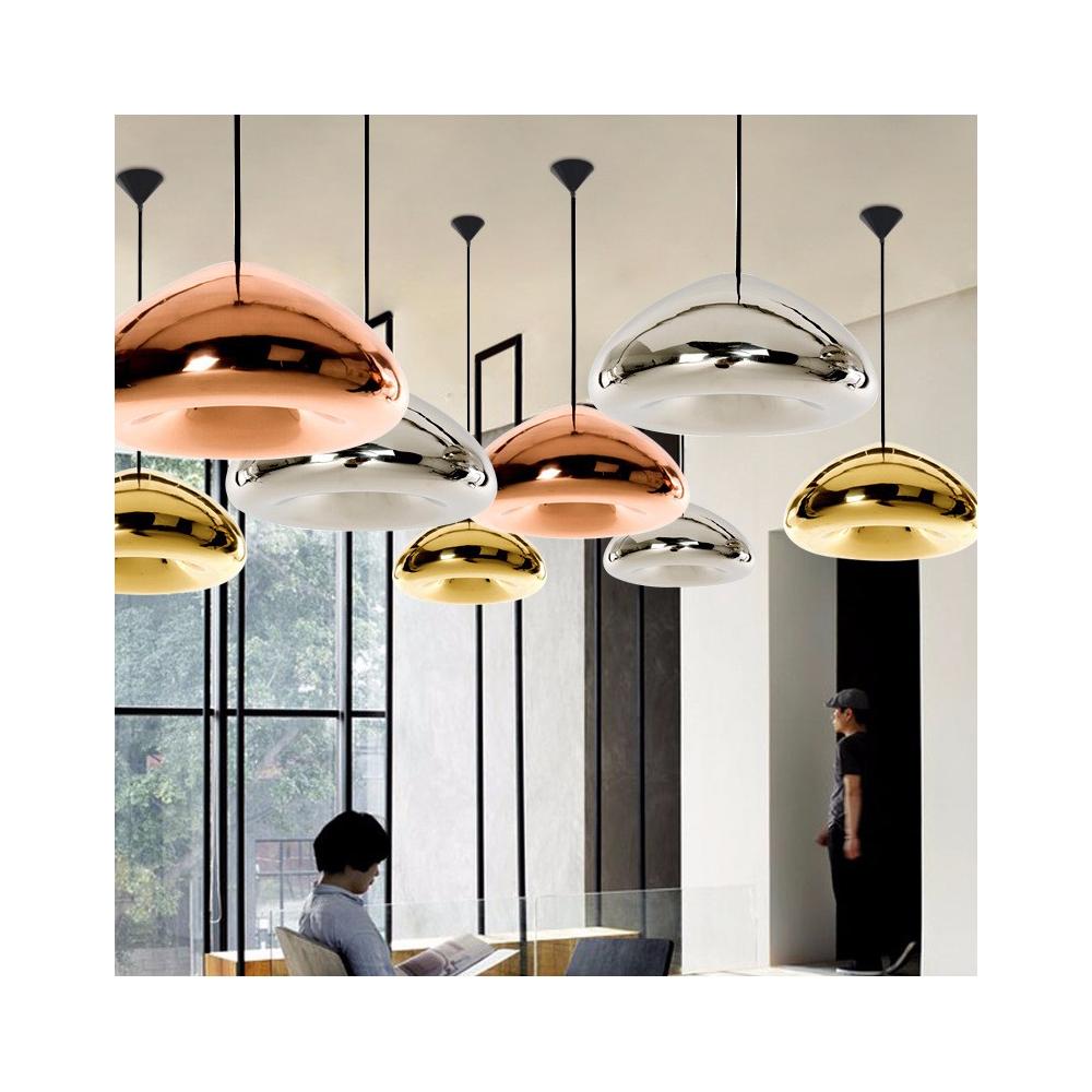 Hängelampe Glas mirror APP322-1CP Silver