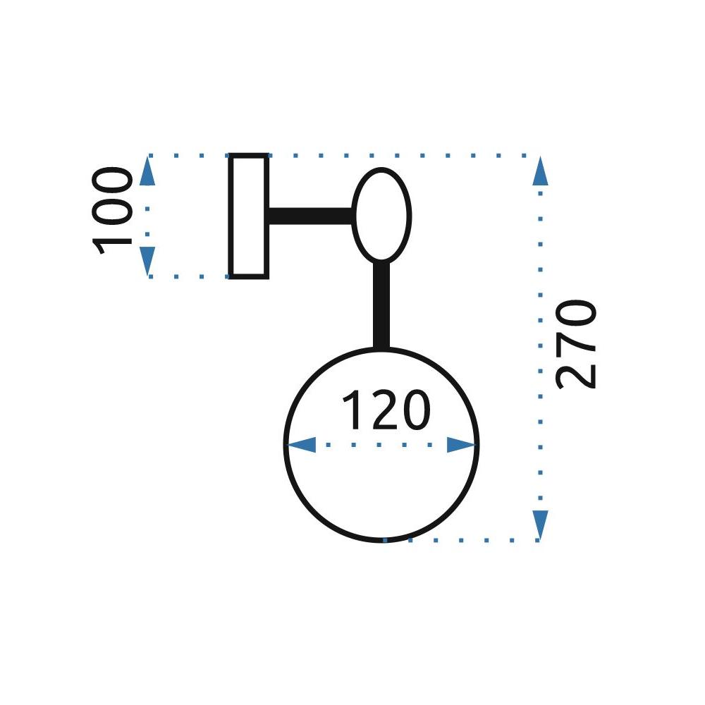 Wandlampe Black APP750-1W